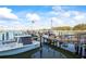 Multiple boat docks are available with easy access to open water for boating and fishing at 10355 Paradise Blvd # 1003, Treasure Island, FL 33706