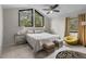Spacious main bedroom features large windows and a comfortable seating area at 1139 43Rd N Ave, St Petersburg, FL 33703