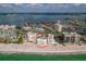 Aerial view of a beachfront building with beach access at 1586 Gulf Blvd # 2502, Clearwater, FL 33767