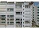 View of building's many balconies, with a view of the beach at 1586 Gulf Blvd # 2502, Clearwater, FL 33767
