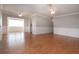Spacious living area with open access to kitchen and neutral color palette, perfect for entertaining at 1828 Foxhunt Dr # A, Sun City Center, FL 33573