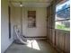 Screened in patio offering an outdoor space with a window at 1828 Foxhunt Dr # A, Sun City Center, FL 33573