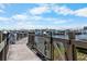 Waterfront boardwalk view of the marina, slips, and scenic bay views at 191 Banyan Bay Dr, St Petersburg, FL 33705