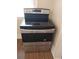 Stainless steel and black electric oven at 1924 30Th S St, St Petersburg, FL 33712
