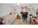 Comfortable bedroom with carpet and plenty of natural light at 204 Lake Charles Ct, Oldsmar, FL 34677