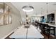 Open concept dining and living areas offer a modern aesthetic and comfortable living space at 2442 W Mississippi Ave # 5, Tampa, FL 33629