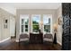 Sitting area with three large windows providing natural light at 2442 W Mississippi Ave # 5, Tampa, FL 33629