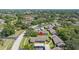 Aerial view of the community, showcasing well-maintained landscaping, buildings, and convenient parking at 2510 Laurelwood Dr # 5B, Clearwater, FL 33763