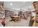 Extensive community library featuring wall-to-wall bookshelves and comfortable seating areas at 2928 Feather Dr, Clearwater, FL 33759