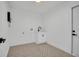 Bright laundry room features patterned tile flooring, modern fixtures, and ample space for appliances at 3202 Cullendale Dr, Tampa, FL 33618