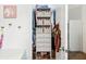 Well-organized closet featuring built-in shelving, drawers, and ample storage space at 33716 Elm Hill Br, Wesley Chapel, FL 33545