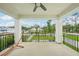 Spacious balcony offering relaxing views of the manicured lawn at 4115 N Blvd, Tampa, FL 33603