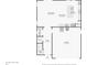 First floor plan featuring a Gathering room, kitchen, dining room, bathroom, foyer, pantry and garage at 4115 N Blvd, Tampa, FL 33603