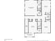 Second floor plan featuring a primary bedroom, bathroom, bedrooms, balcony and a laundry room at 4115 N Blvd, Tampa, FL 33603