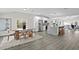 Open-concept living area features a modern kitchen, dining area, and comfortable living room at 4121 W San Nicholas St, Tampa, FL 33629