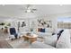 Spacious living room with open floor plan, modern furniture, and an inviting atmosphere at 4121 W San Nicholas St, Tampa, FL 33629