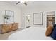 Spacious main bedroom with ensuite bathroom, walk-in closet and stylish modern decor at 4121 W San Nicholas St, Tampa, FL 33629