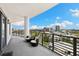 Relaxing balcony with city skyline views and comfortable outdoor seating at 449 S 12Th St # 1201, Tampa, FL 33602