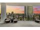 Spacious balcony with seating showcasing expansive city views, perfect for relaxing and entertaining at 449 S 12Th St # 1201, Tampa, FL 33602