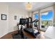 Exercise room with treadmill, bike and access to a patio at 449 S 12Th St # 1201, Tampa, FL 33602