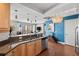 Gourmet kitchen with stainless steel appliances and granite counters at 449 S 12Th St # 1201, Tampa, FL 33602