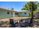 Relaxing backyard with seating area perfect for entertaining and enjoying the outdoors at 4531 7Th N Ave, St Petersburg, FL 33713
