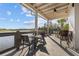 Beautiful outdoor seating area with picturesque views of the lake and surrounding landscape at 4770 Ballantrae Blvd, Land O Lakes, FL 34638