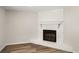 Close-up of corner fireplace at 5122 Chet Dr, New Port Richey, FL 34652