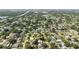 Enjoy an aerial view of the property's surroundings, showcasing neighborhood and nearby amenities at 6573 20Th N St, St Petersburg, FL 33702