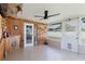 Nautical themed patio featuring a ceiling fan, and lots of natural light at 6573 20Th N St, St Petersburg, FL 33702