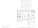 Floor plan of home including living room, dining room, 3 bedrooms, 2 bathrooms, and a screened patio/pool at 7818 Holiday Dr, Spring Hill, FL 34606