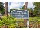 Forest Hills Village deed restricted community sign at 9466 Forest Hills Cir, Tampa, FL 33612