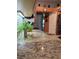 Close-up on the granite counter with light-colored wood cabinetry in the background at 13339 Amberwood St, Hudson, FL 34669