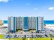 Stunning oceanfront condo building with well-maintained parking and beautiful beach views at 13500 Gulf Blvd # 506, Madeira Beach, FL 33708