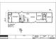 Detailed floor plan featuring 3 bedrooms, 2 bathrooms, living room, kitchen, and dining area in a 1001 sq. ft. home at 16070 La Bella St, Brooksville, FL 34604