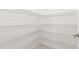 Walk-in pantry with wire shelving for optimal storage at 22489 Storybook Cabin Way, Land O Lakes, FL 34637