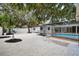 Spacious backyard with modern outdoor living at 2306 S San Jose Cir, Tampa, FL 33629