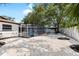 Large backyard with a pool and an outdoor gazebo at 2306 S San Jose Cir, Tampa, FL 33629