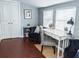 Bright and cozy home office with modern desk, chair, and ample natural light at 2519 1St N Ave, St Petersburg, FL 33713