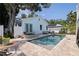 Beautiful backyard features a pool with a patio, making it perfect for relaxing at 2519 1St N Ave, St Petersburg, FL 33713