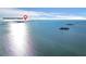 Scenic aerial view of Honeymoon Island and its calm surrounding waters on a beautiful day at 2700 Bayshore Blvd # 11308, Dunedin, FL 34698