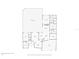 Detailed floor plan showcasing the layout, including a screened patio, kitchen, and multiple bedrooms at 2900 Sandpiper Pl, Clearwater, FL 33762