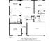 First floor floor plan showcasing the living spaces and dimensions. Total square footage: 2834 at 3544 Brook Crossing Dr, Brandon, FL 33511