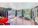 Bright lanai with tile flooring and panoramic views of the backyard at 4360 82Nd N Ave, Pinellas Park, FL 33781