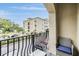 Charming balcony with scenic views of lush landscaping and building exterior at 501 Knights Run Ave # 6104, Tampa, FL 33602