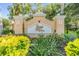 Beautifully landscaped entrance sign for Eagle Palms community at 6736 Breezy Palm Dr, Riverview, FL 33578