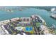 Community with tennis courts, pool, and marina located on a waterfront at 7300 Sun Island S Dr # 605, South Pasadena, FL 33707