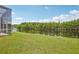 Lush backyard with pond and green lawn at 8124 Brinegar Cir, Tampa, FL 33647