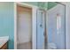 Bathroom featuring tiled shower and toilet room at 8253 118Th Ave, Largo, FL 33773