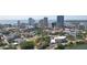 Cityscape aerial view featuring modern high-rises, waterfront, and landscaped areas at 841 4Th N Ave # 55, St Petersburg, FL 33701